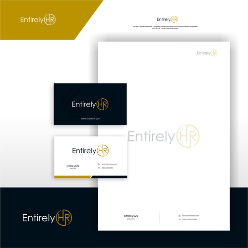 Modern logo for woman owned Human Resources Consulting Biz Design by echo 99