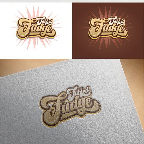 Logo for Gourmet Fudge and associated foods Design by liwa