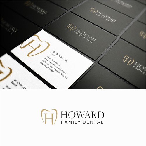 Designs Luxury meets high end dental office Logo & brand identity