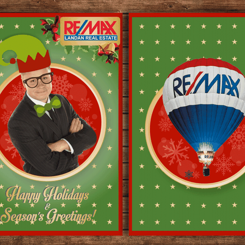 Christmas card for RE/MAX clients Postcard, flyer or print contest
