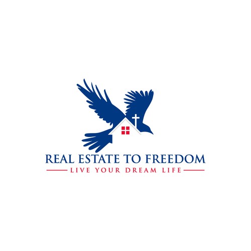 Real Estate to Freedom Design by World_Sign