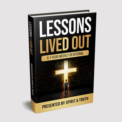 We need a captivating cover for our 1-year Devotional! Design by Zahari Studio