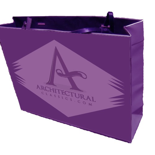 Carrier Bag for ArchitecturalClassics.com (artwork only) デザイン by Triple9