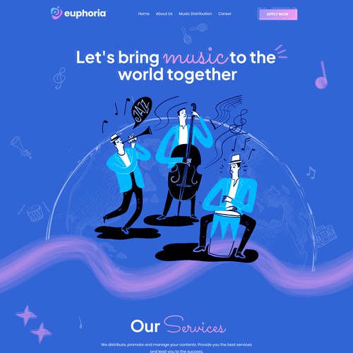 Web page design contest entry by monodeepsamanta