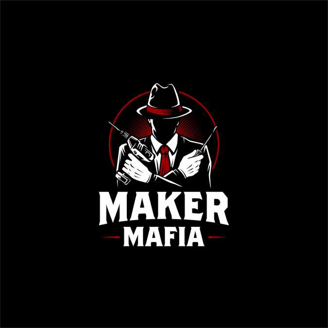 Logo for a community/blog website about Bad-Ass DIYers -- Maker Mafia ...