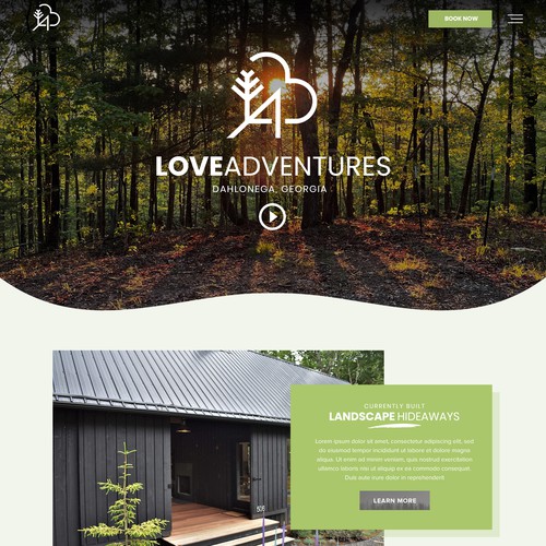 LoveAdventures Website Design by pb⚡️