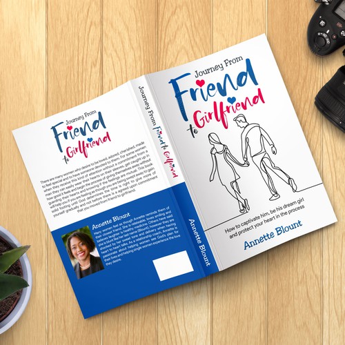 Design di Design a book cover that is fun and playful to help single women experience love beyond friendship di Azmya PROJ