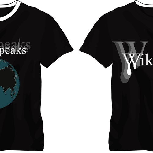 New t-shirt design(s) wanted for WikiLeaks Ontwerp door farahbee