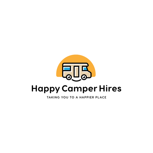 Diseño de We need a happy feel logo design for our camper hire business (dont de AREA51d