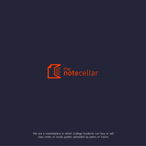 Create a logo for a website that is a market place for buying and selling class notes/study guides Design by [L]-Design™