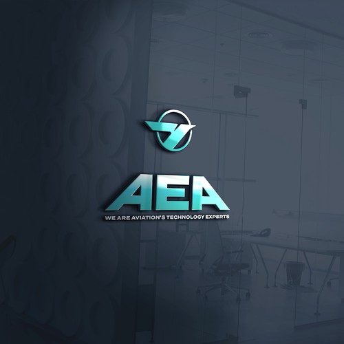 We need an attractive aviation technology logo using our company initials Design by Jeegy™
