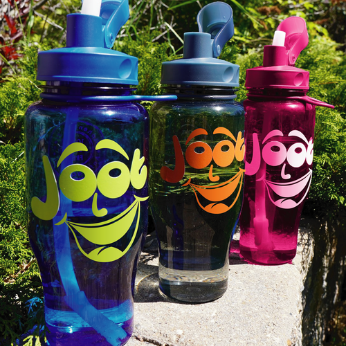 Cartoon face design for our water bottles Design by Gogili design