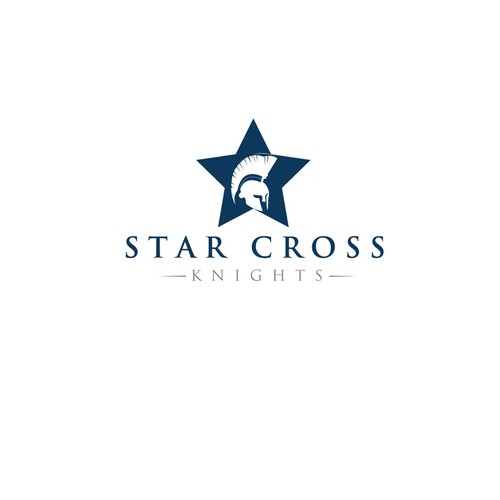 create a logo for Star Cross Knights Design by creativeEYE