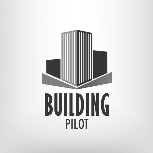 logo and business card for  Building Pilot Diseño de marko mijatov