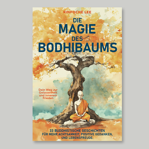 Design an appealing cover about Buddhist stories Design by Radmilica