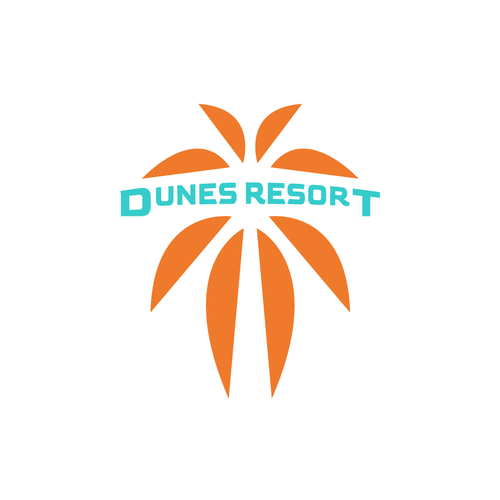 DUNESRESORT Basketball court logo. Diseño de rifqifh