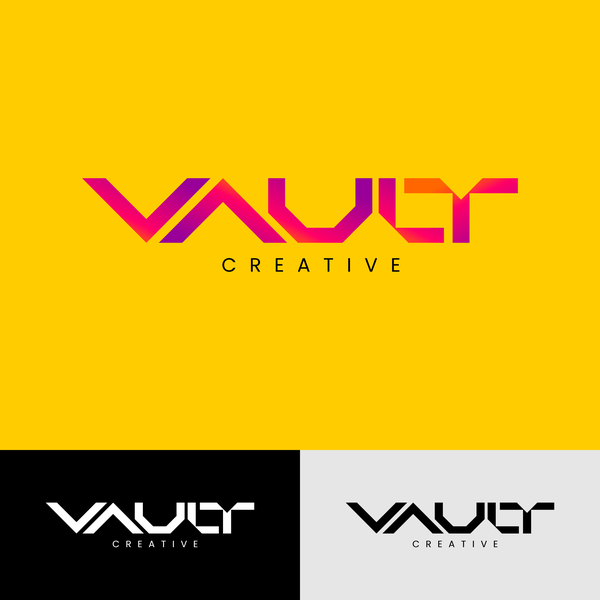 Design by Firman Prasetyo titled "Vault Creative Logo"