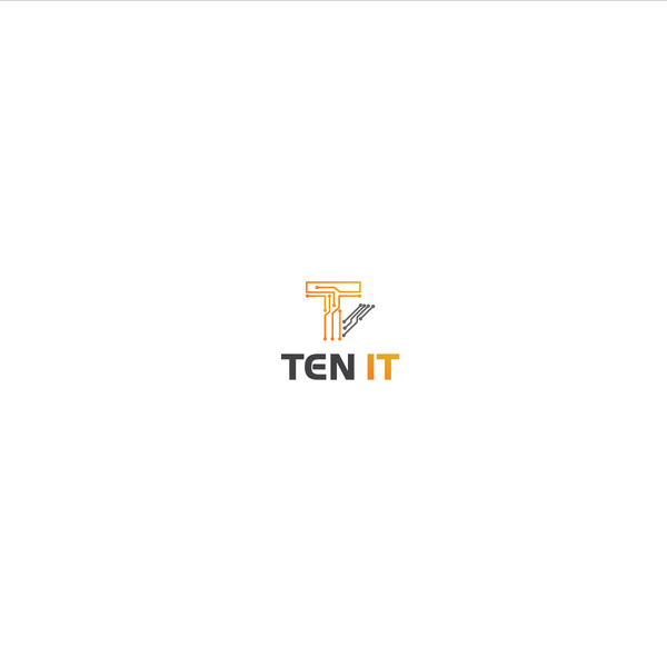 Design realizzato da alpha one intitolato "Logo for Ten IT"