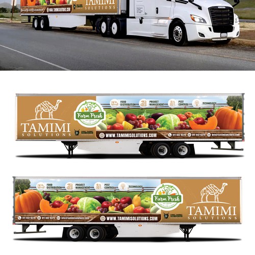 **Updated precise brief requirement**Balanced catchy Branding for trailer Design by RED DOT