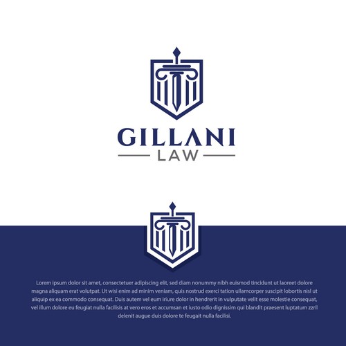 Gillani Law Firm Design by Rocket_Racoon