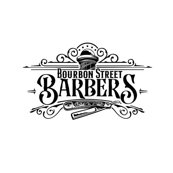bourbon street barbers logo