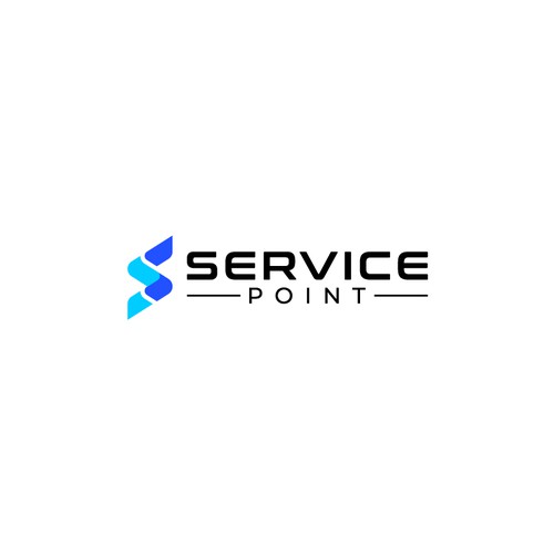 Service Point - Create New Logo and Brand Identity Design by Shanawas7