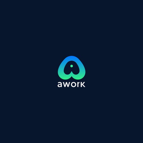 New logo for AI-based productivity software "awork" Diseño de Lumbeard