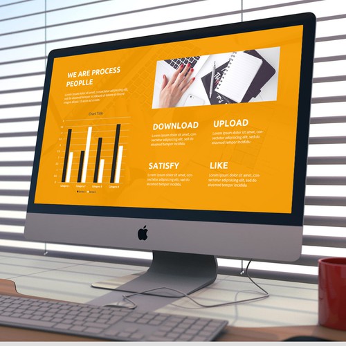 PowerPoint template contest entry by AZ™