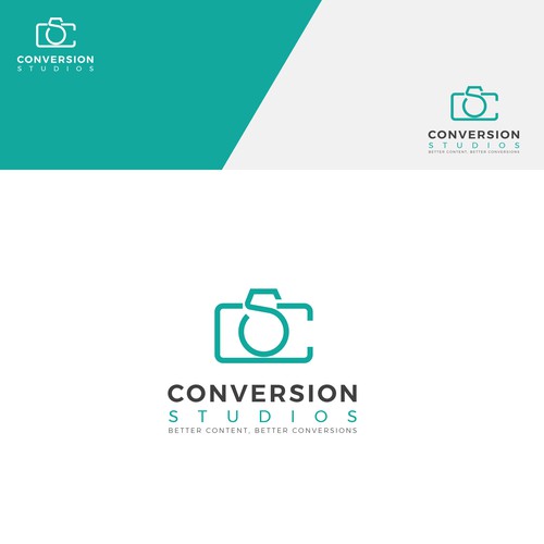 logo design for "conversion studios" photography studio Design by Klaudi