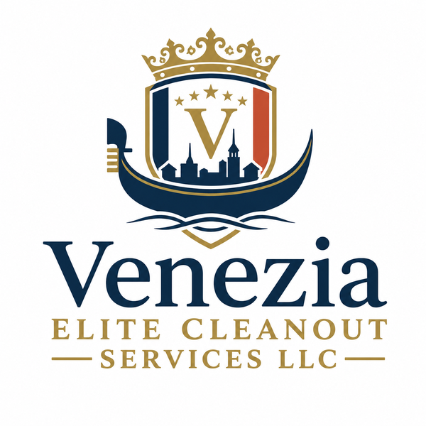 Design by Logo_Winz titled "Venezia Elite Cleanout Services LLC"