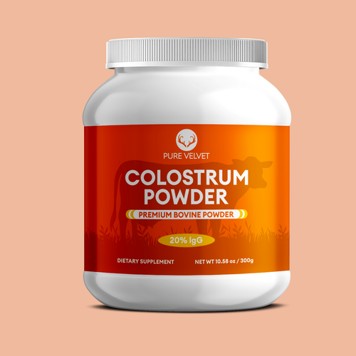 Design di Re-design Supplement Label to capture Amazon shopper attention & boost CTR - Colostrum Powder di SONUPARMAR