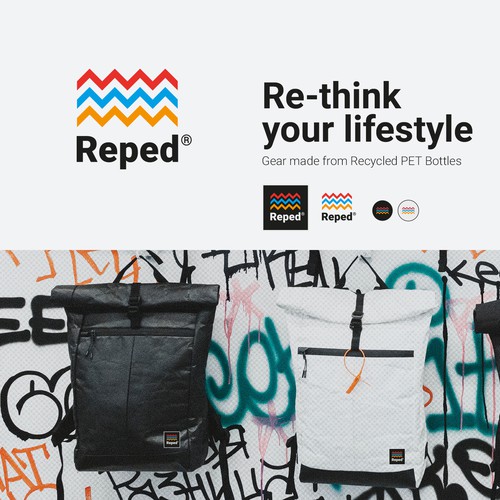 Logo for Recycled Bags / Bagpacks Brand Design by seventy-five