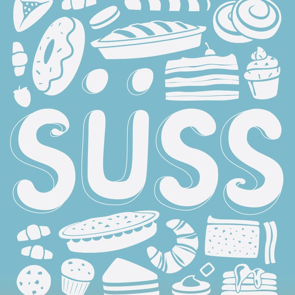 SÜSS COLLAGE - logo ID for pastry and sweets exhibition
