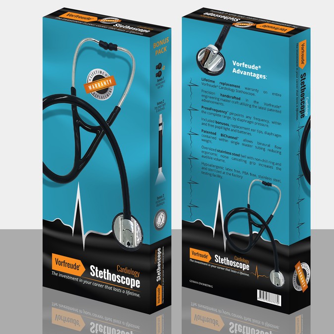 Vorfreude® Engineered the best Cardiology Stethoscope as your Canvas