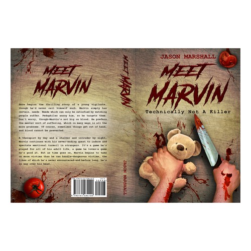 Serial Killer book cover! Design by JCNB