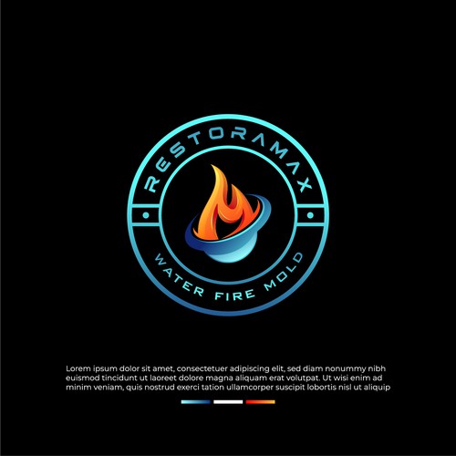 Restoration Company Branding. Design by Meeeeeerr_25