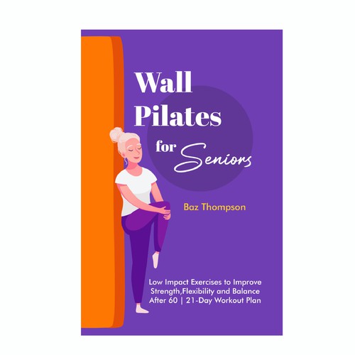 Attractive Book Cover for Seniors Over the Age of 60 Design by MariyaStd