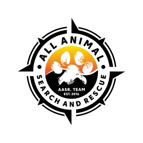 Brand refresh for an animal search and rescue group Design by EdRisk 99