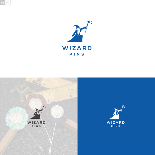 Create a cartoon wizard logo for a new startup Design by enfanterrible