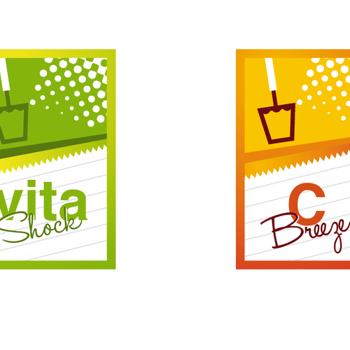 New fountain beverage product label Diseño de Goodidea ❤️