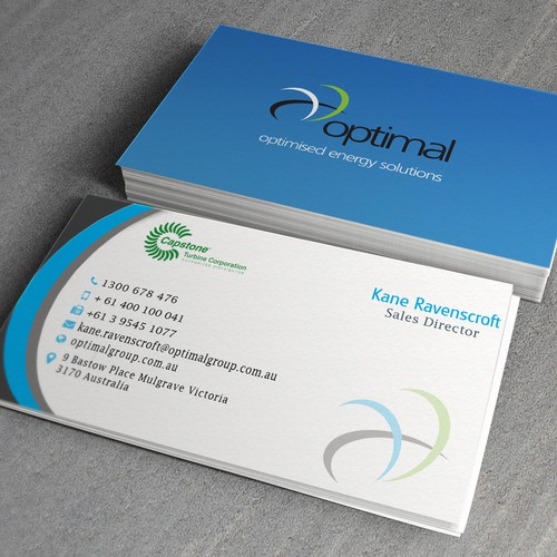 Create new business cards for Optimal Group Réalisé par Creative Catcher