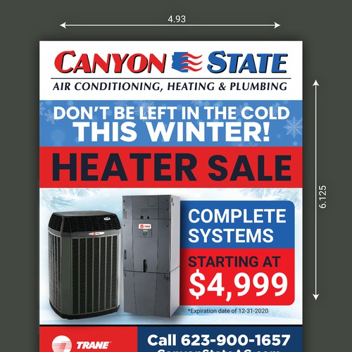 Newpaper Ad For Heating, Ventilation, and Air Conditioning (HVAC) Company - Wireframed and Ready! Design by GrApHiC cReAtIoN™