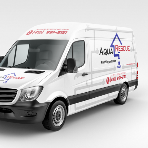 Aquarescue Van Wrap Design by ATJEH™