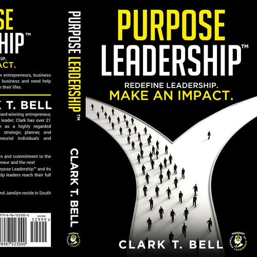 Purpose Leadership Book Cover Design by Bigpoints