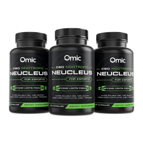 Video Gamer Supplement Label Design Design by utaxutix