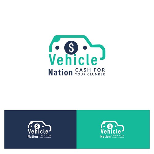 Vehicle Nation Seeks Logo For Junk Car Business. Design by smitadesign