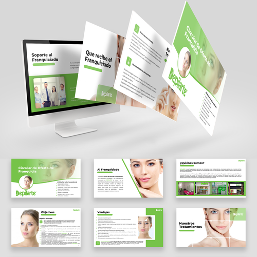 PowerPoint template contest entry by Artifictial