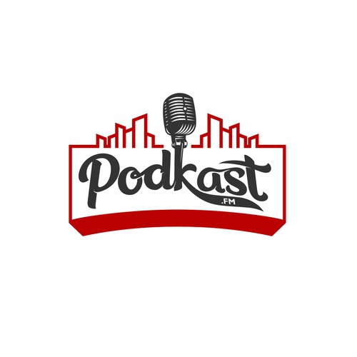 📣 our PODKAST.FM radio needs its logo Design by Lemonetea design