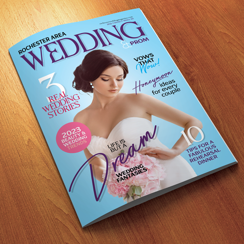 Wedding Magazine Cover! Design by machus4u