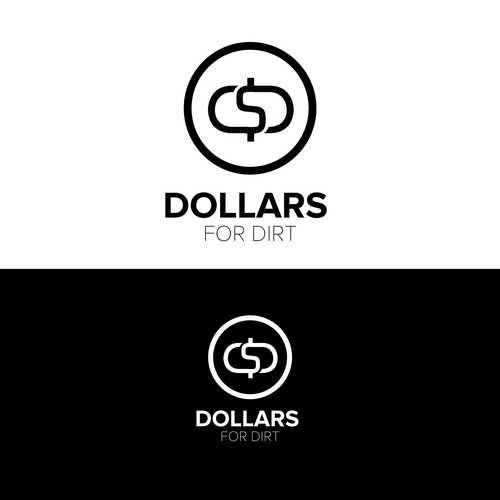 Design the best Dollars for Dirt Logo for a up and coming real estate land investing business-ontwerp door Abdul Mukit